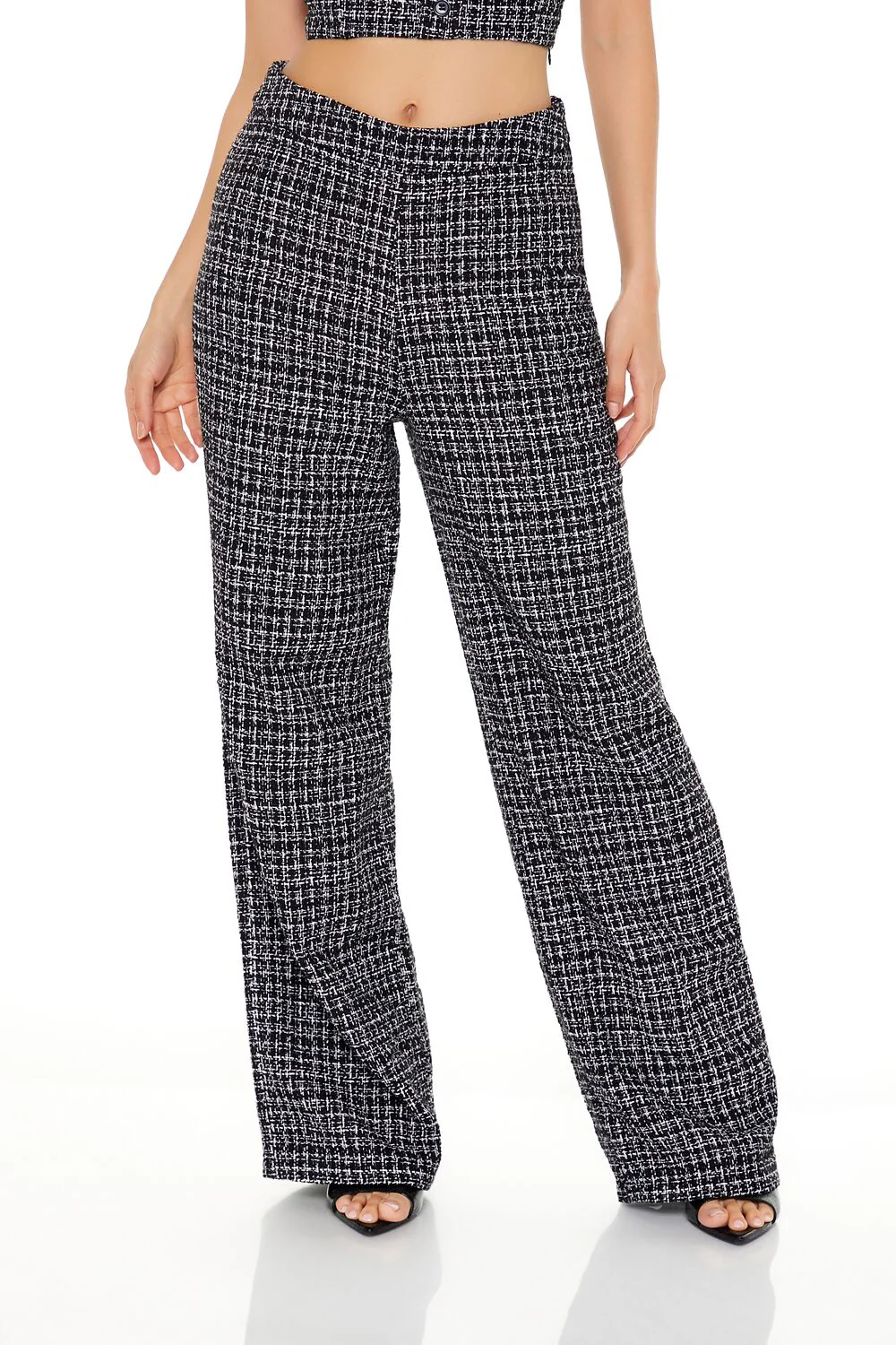 Tweed Tube Top & Pants Set - Image 3