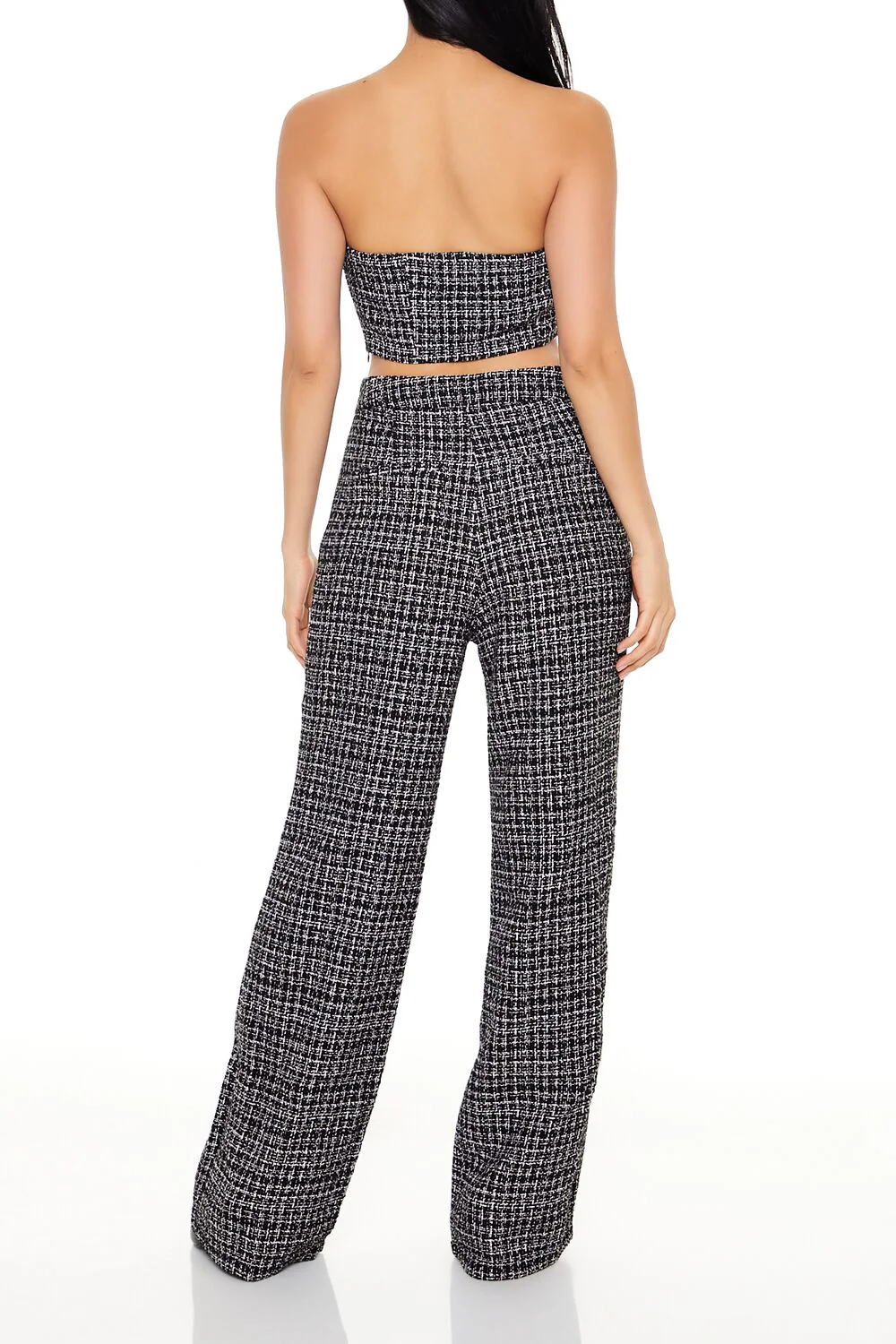 Tweed Tube Top & Pants Set - Image 5