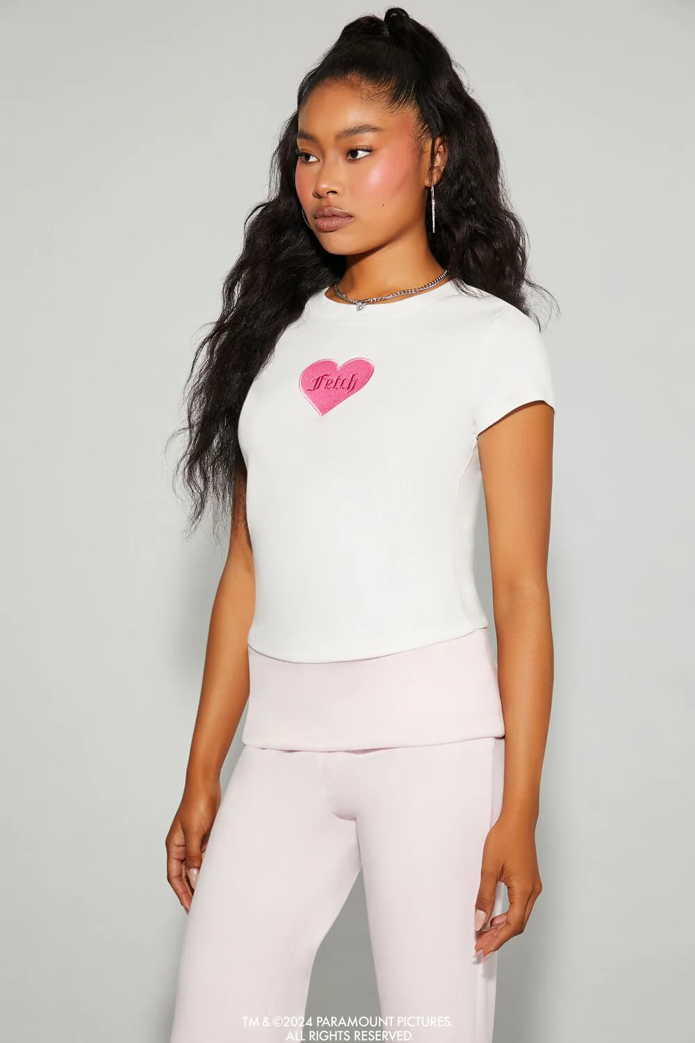 Mean Girls Embroidered Fetch Tee - Image 4