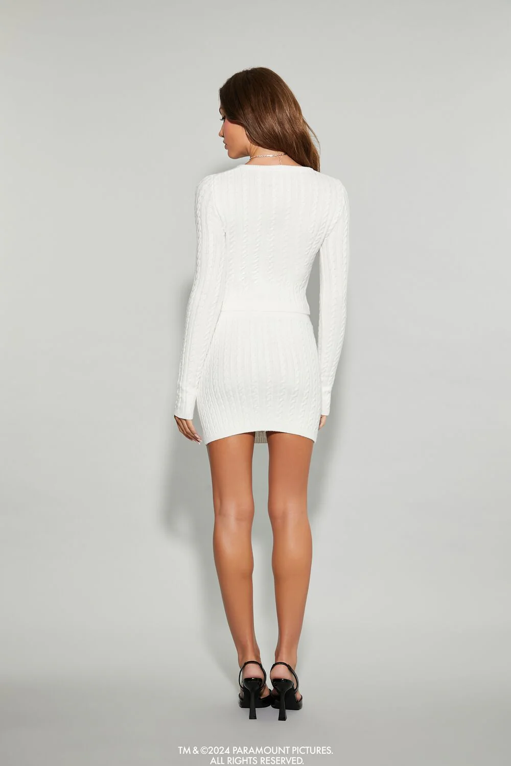Mean Girls Cable Knit Mini Skirt - Image 4