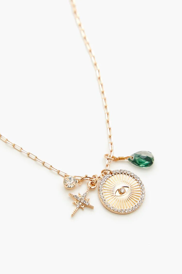 Assorted Eye Charm Necklace - Image 3