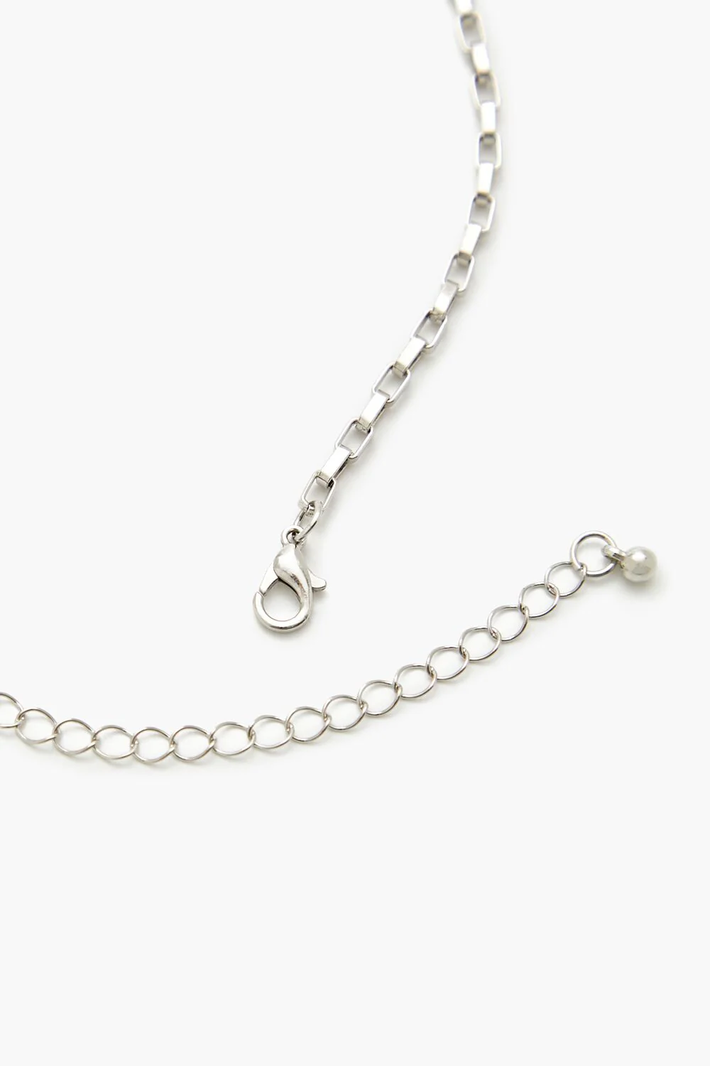 Etched Heart Charm Necklace - Image 3