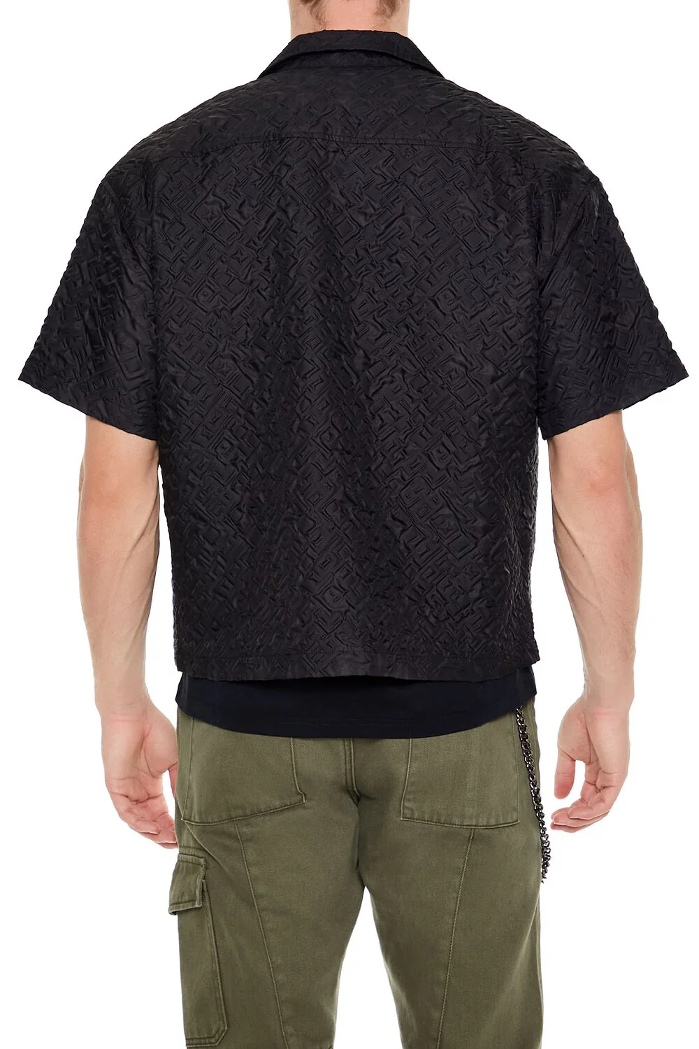 Oversized Textured Shirt - Image 4