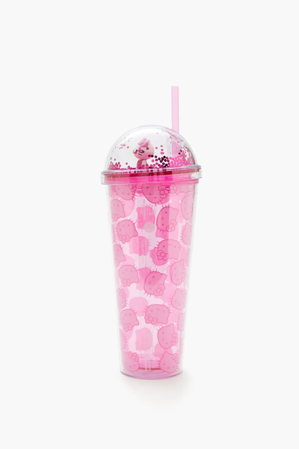 Hello Kitty Glitter Tumbler & Straw Set - Image 3