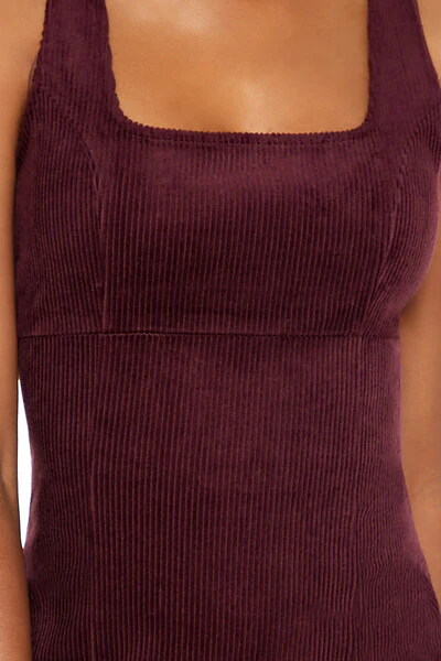 Corduroy Tank Mini Dress - Image 5