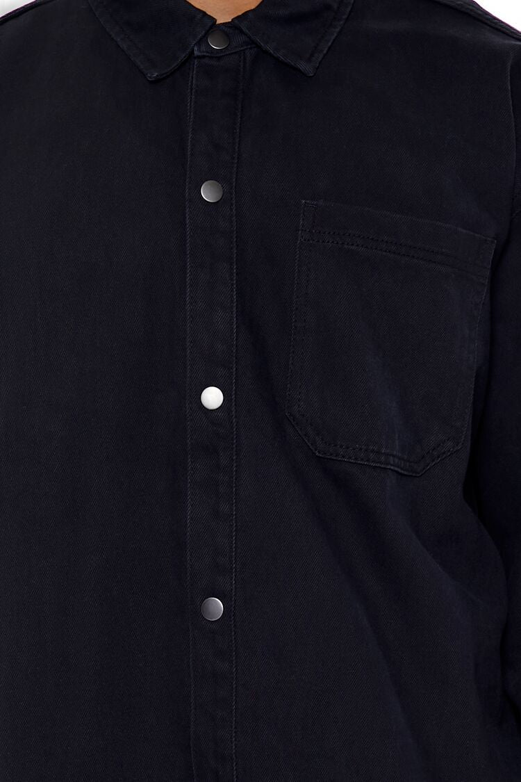 Cotton Curved-Hem Shirt - Image 14