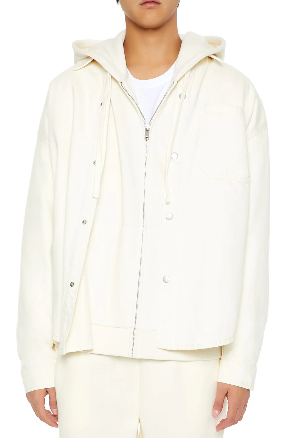 Cotton Curved-Hem Shirt - Image 9