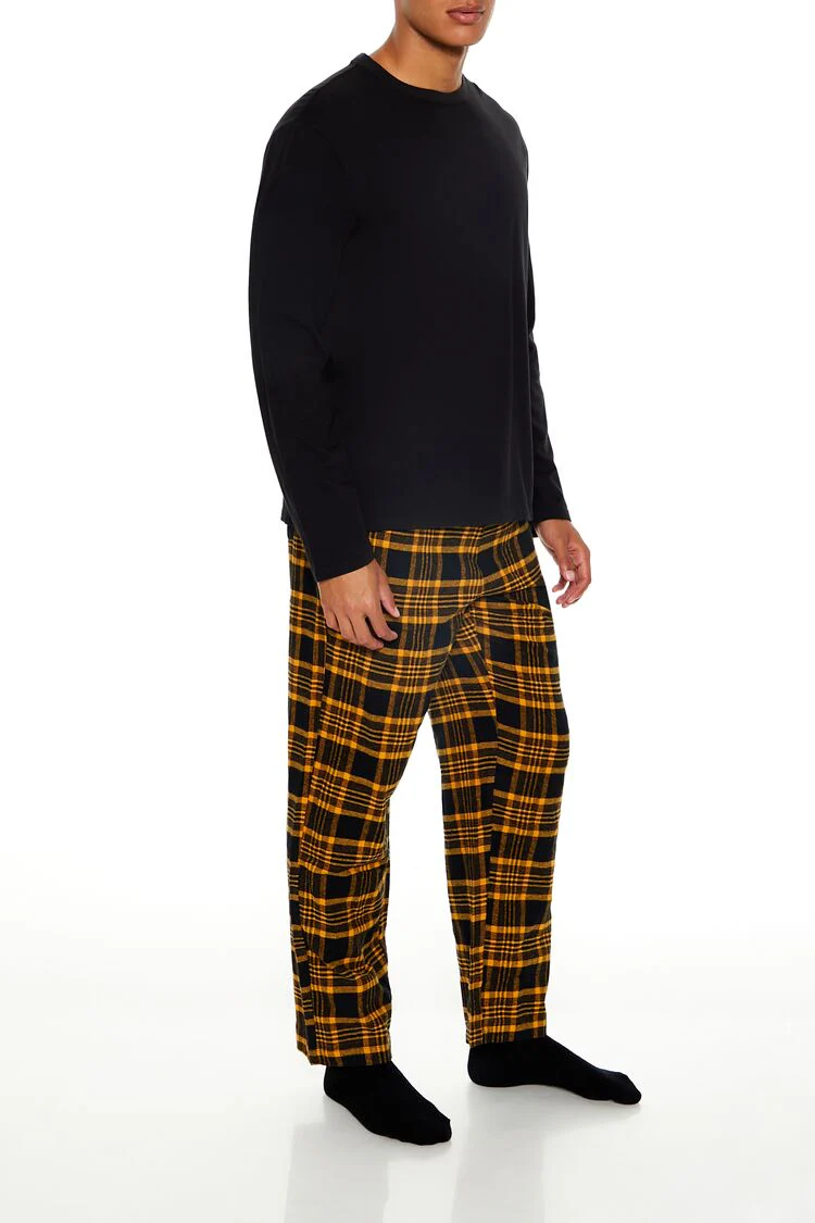 Plaid Flannel Pajama Pants - Image 3