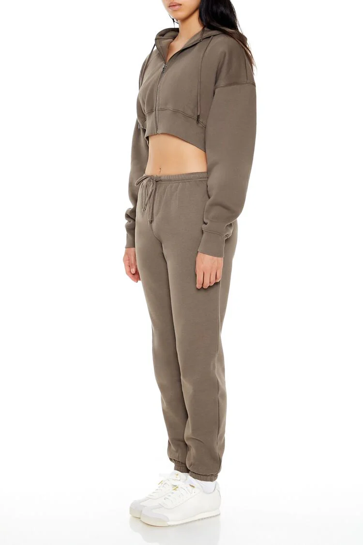 Fleece Drawstring Joggers - Image 3