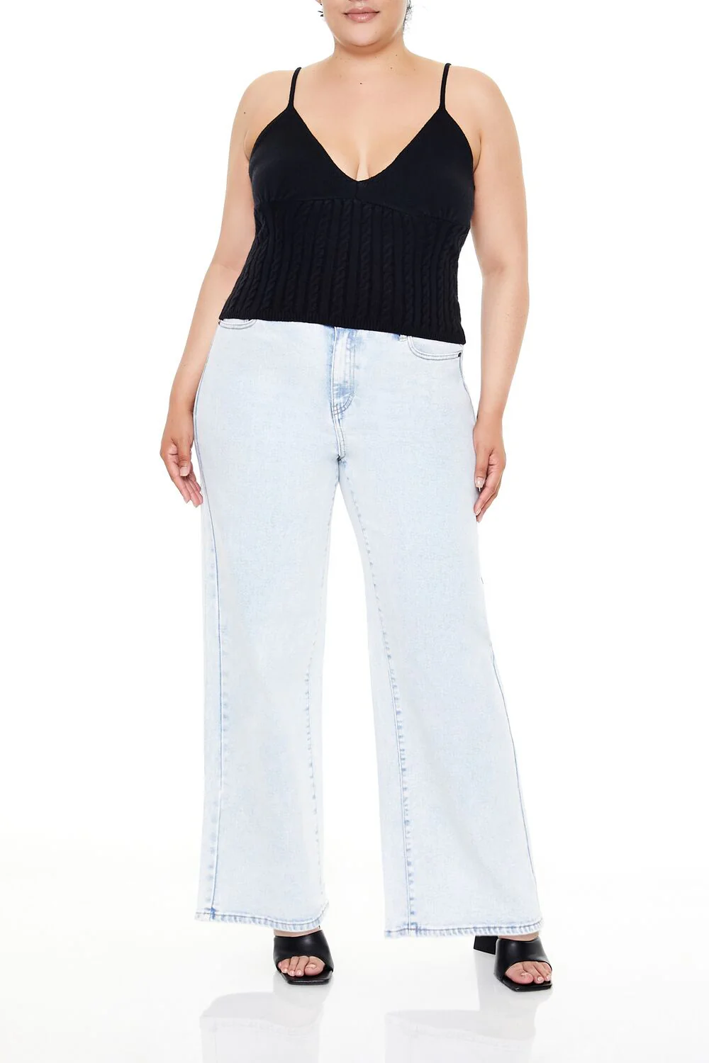 Plus Size Sweater-Knit Cami - Image 2