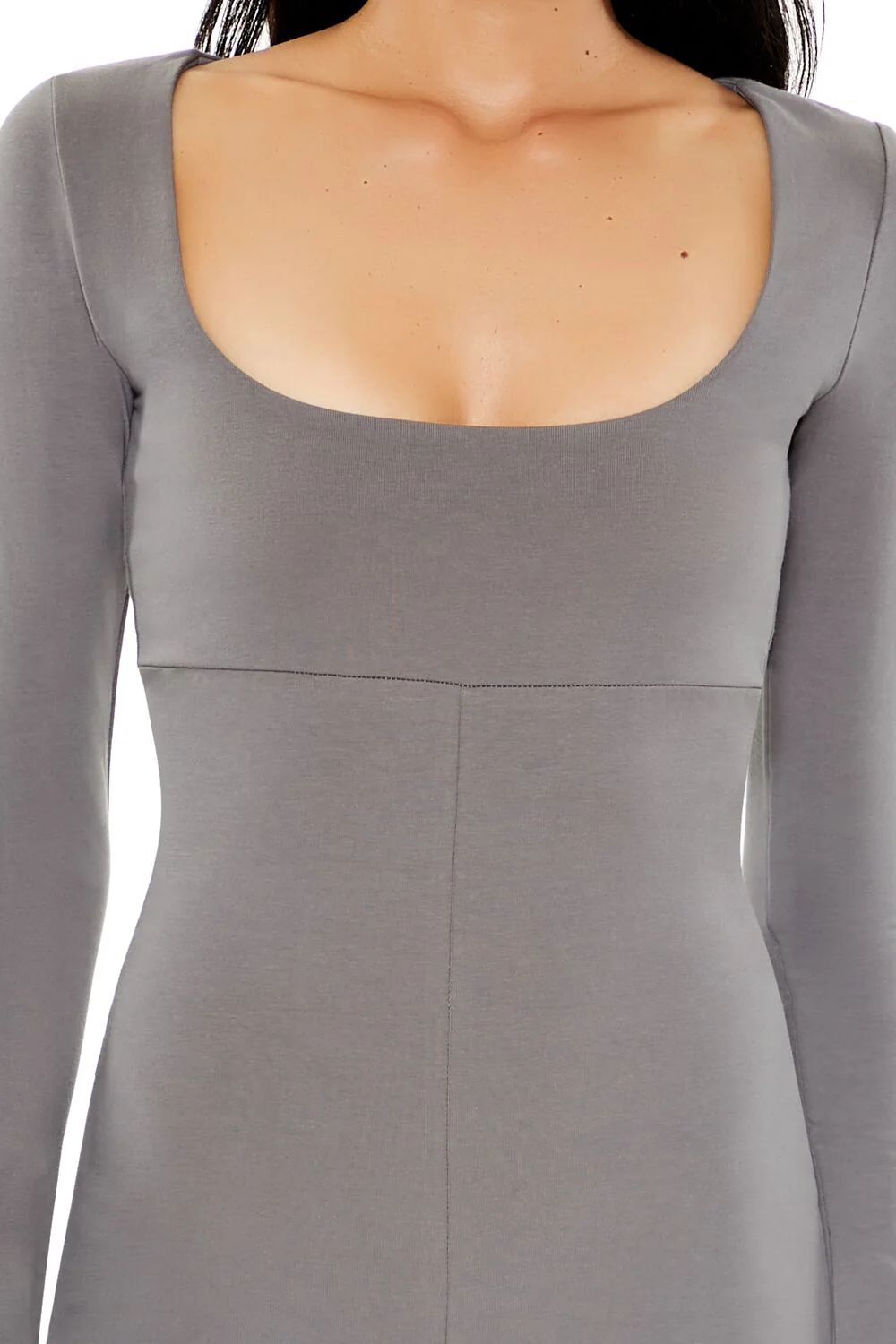 Fitted Long-Sleeve Romper - Image 5