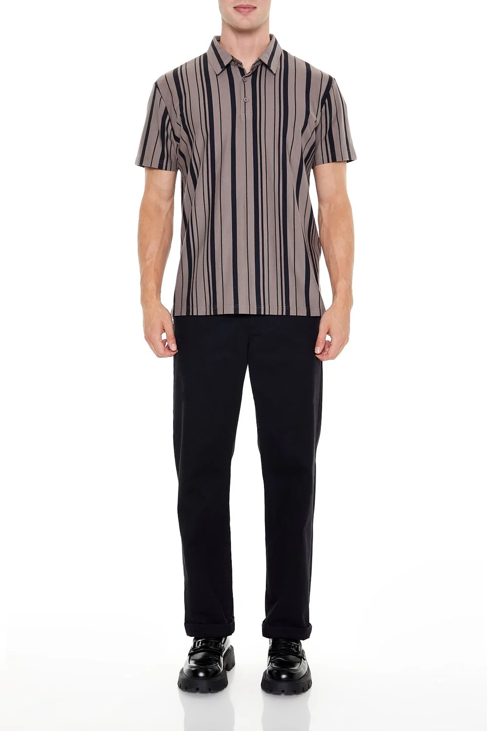 Striped Polo Shirt - Image 2