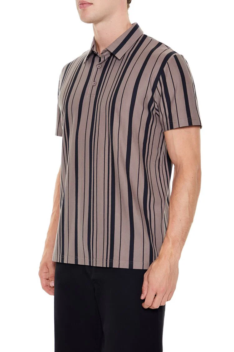Striped Polo Shirt - Image 3