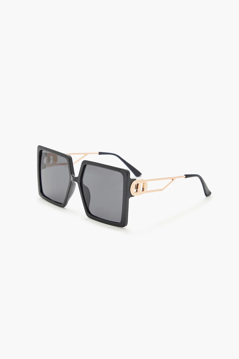 Square Frame Cutout Sunglasses - Image 2