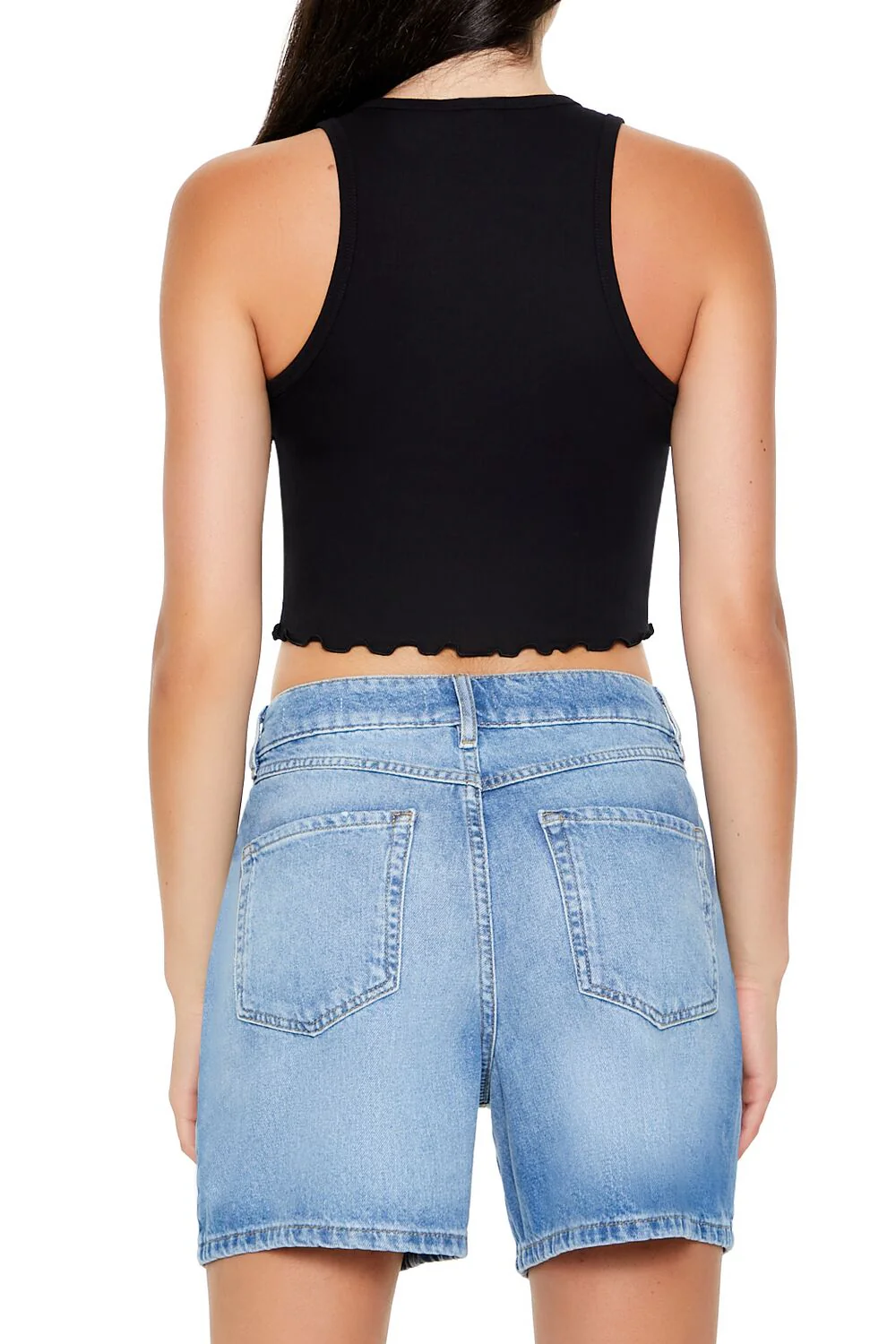 Pointelle Bow Tank Top - Image 5