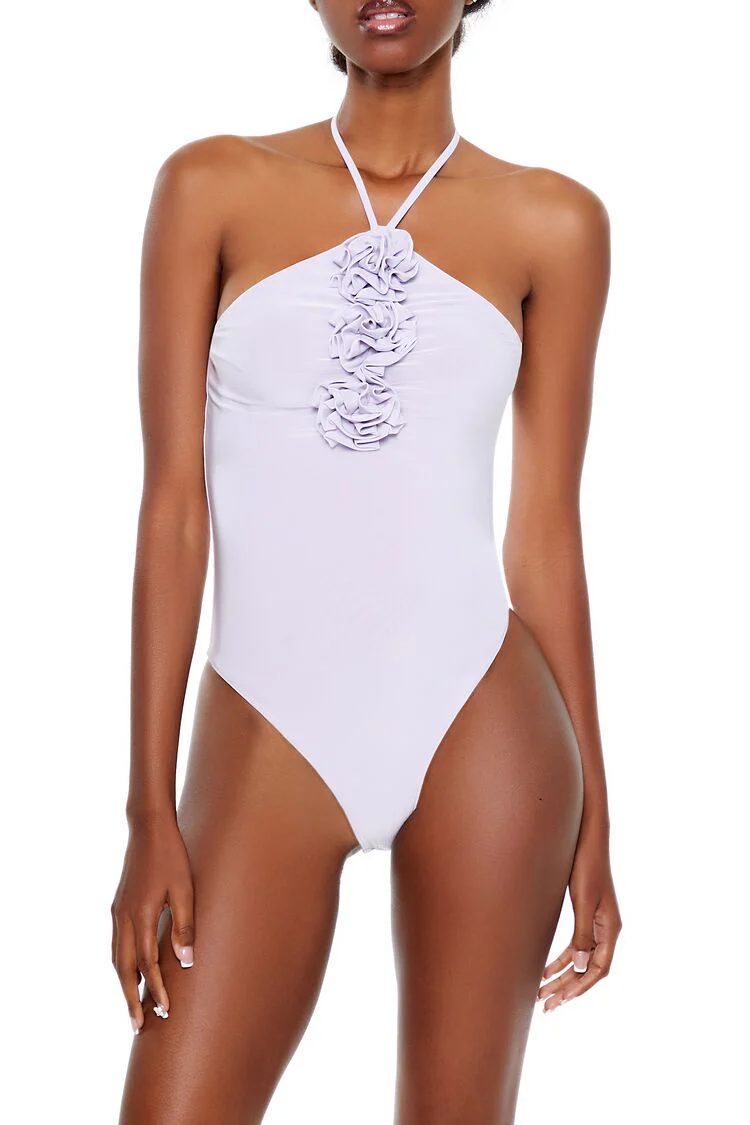 Rosette Halter Bodysuit - Image 7