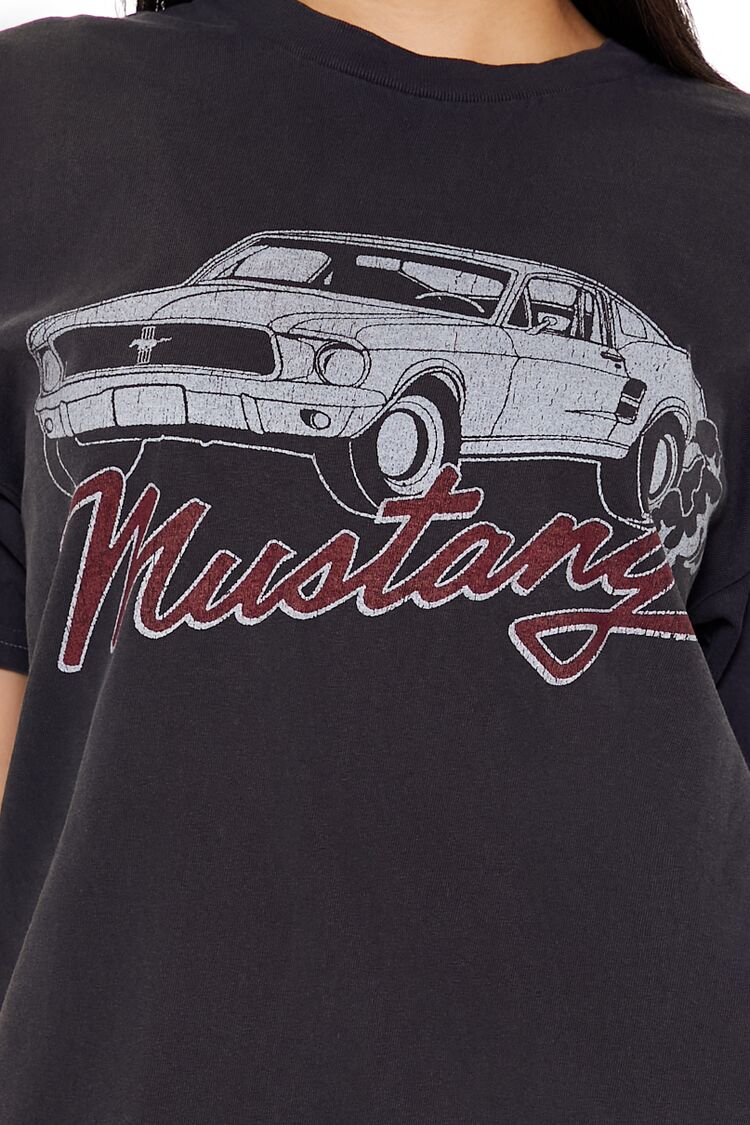 Oversized Mustang Graphic Tee - Image 3