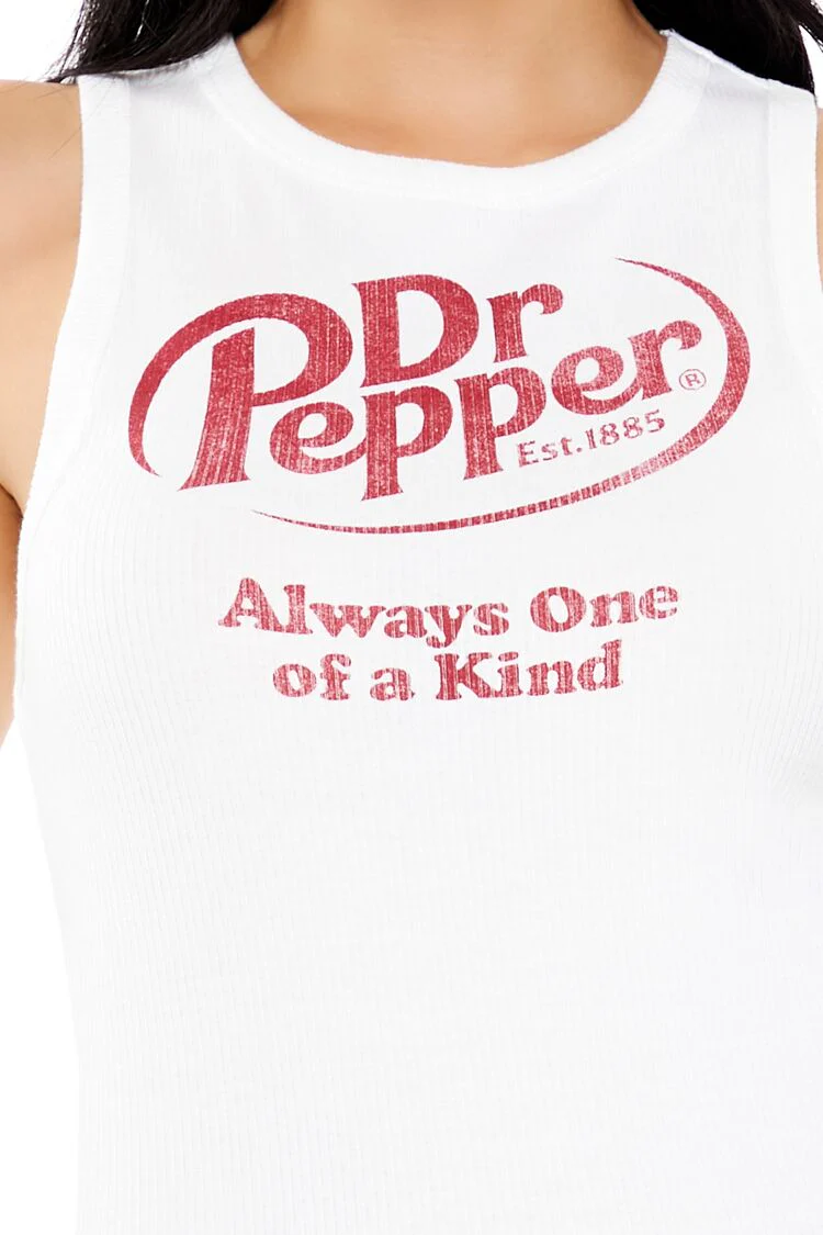 Dr Pepper Graphic Tank Top - Image 3