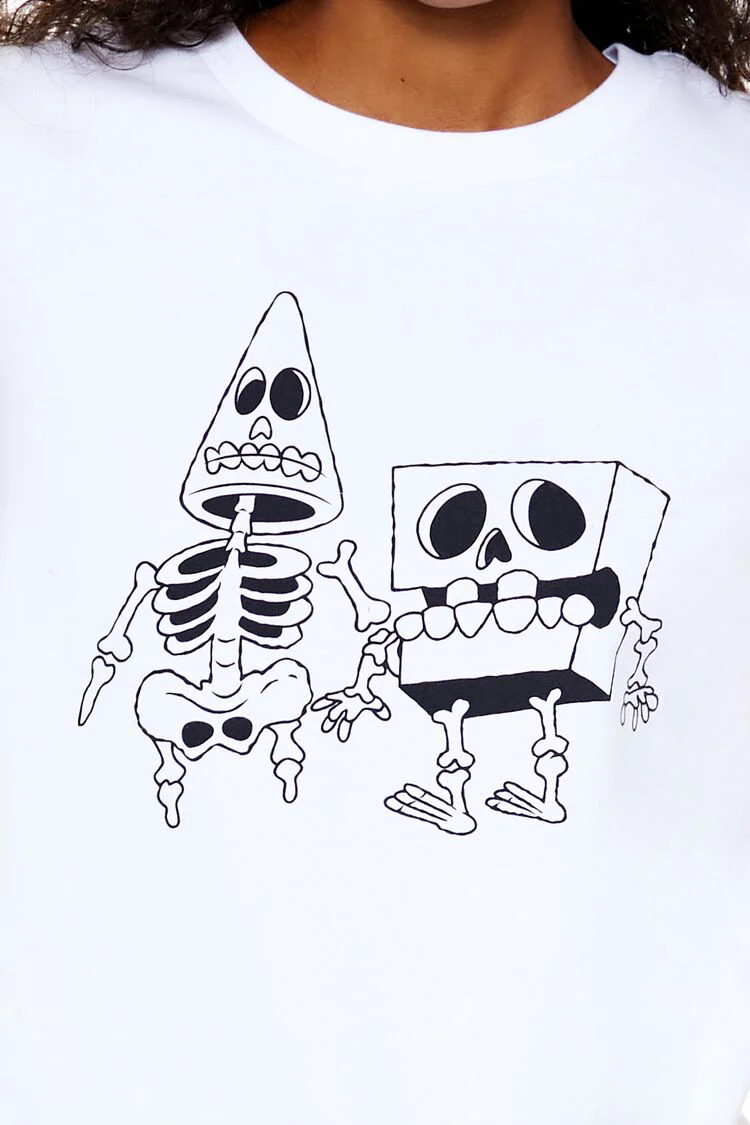 Skeleton SpongeBob & Patrick Tee - Image 3