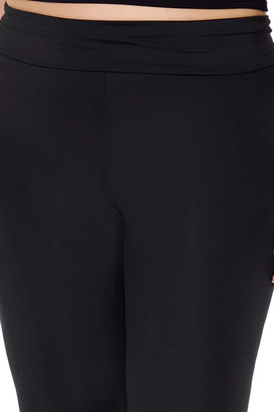 Plus Size Foldover Leggings - Image 5