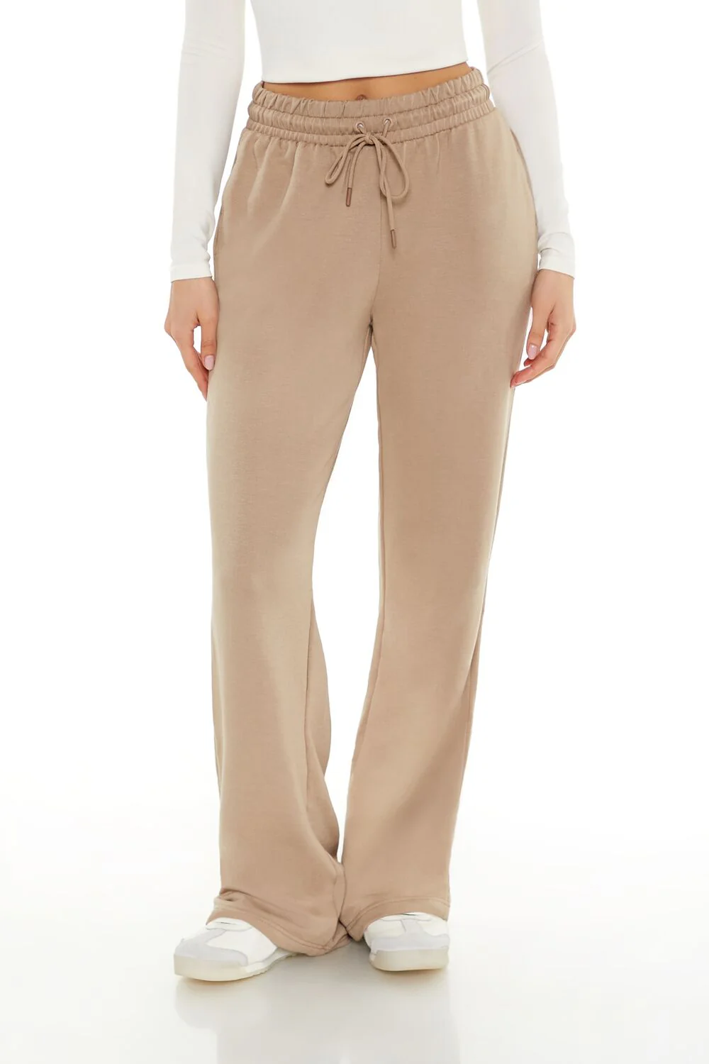 Drawstring Fleece Sweatpants - Image 2