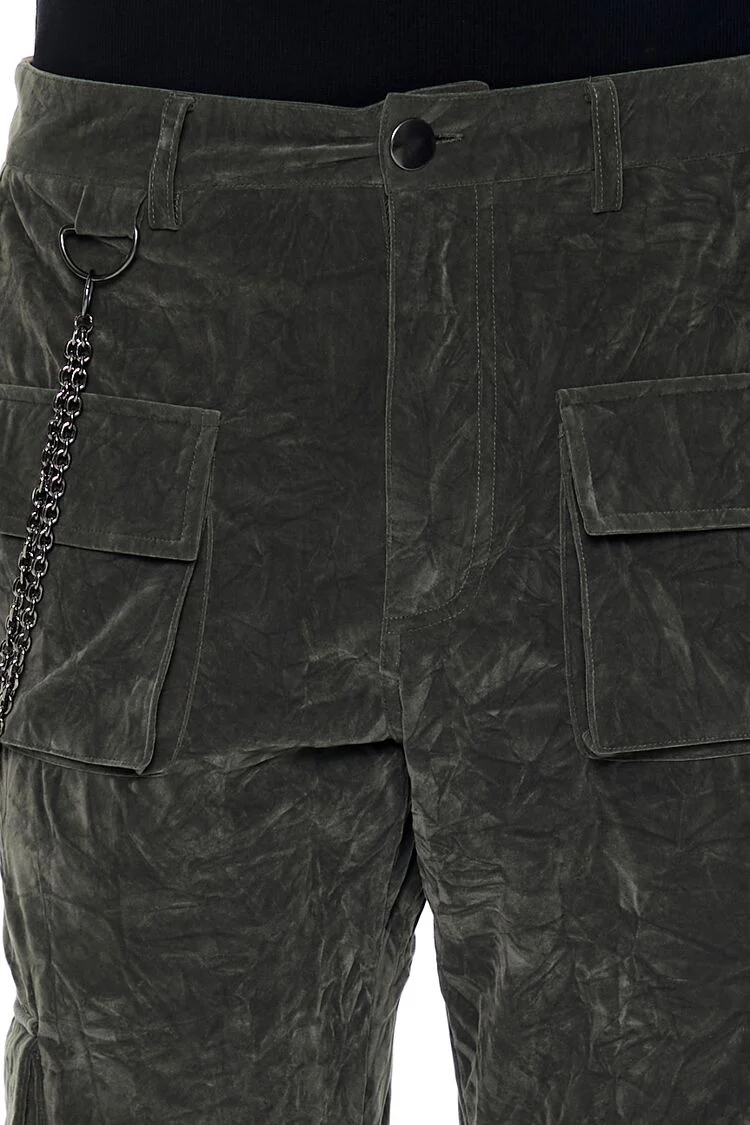 Velvet Wallet Chain Cargo Pants - Image 5