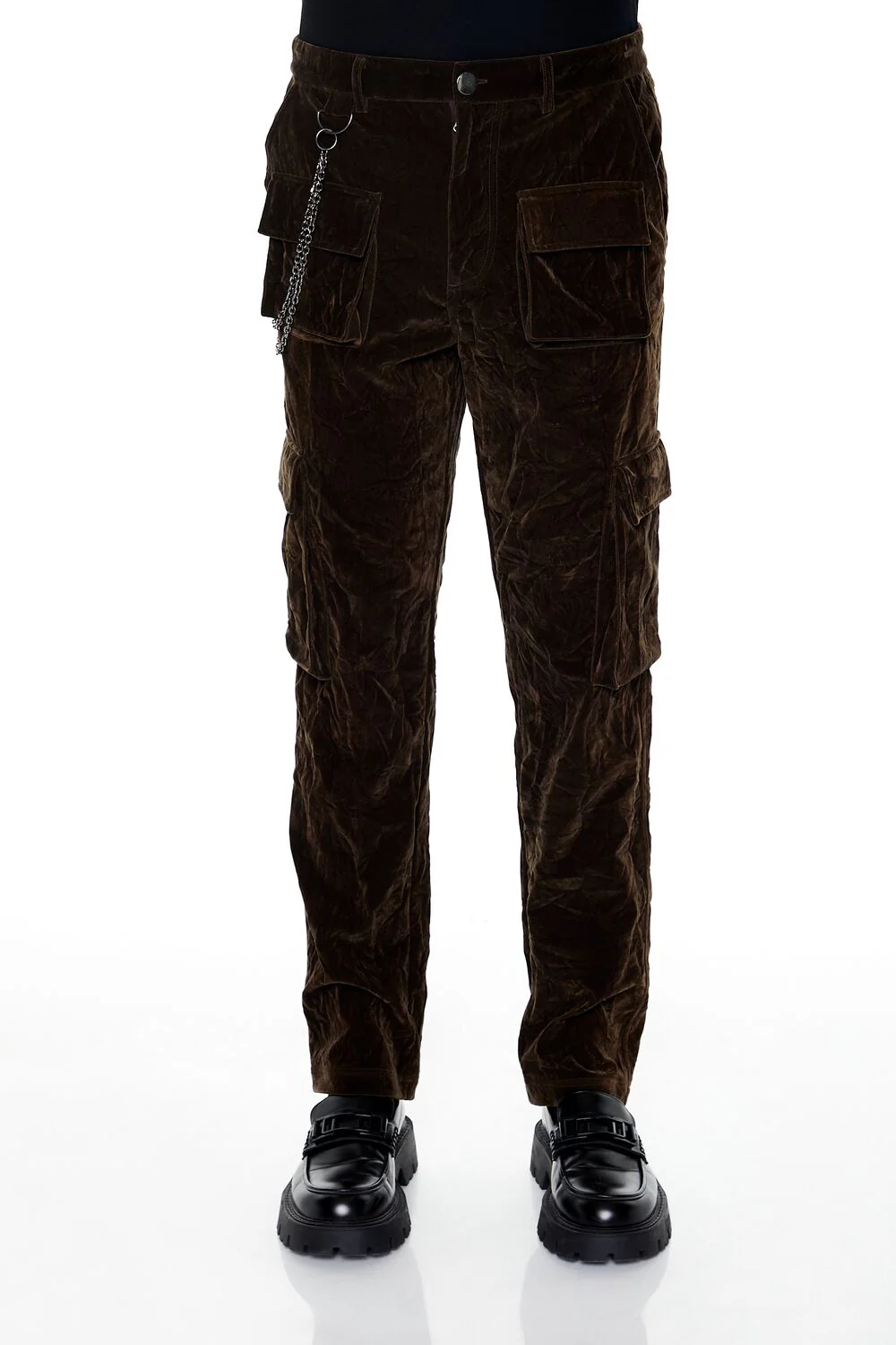 Velvet Wallet Chain Cargo Pants - Image 7