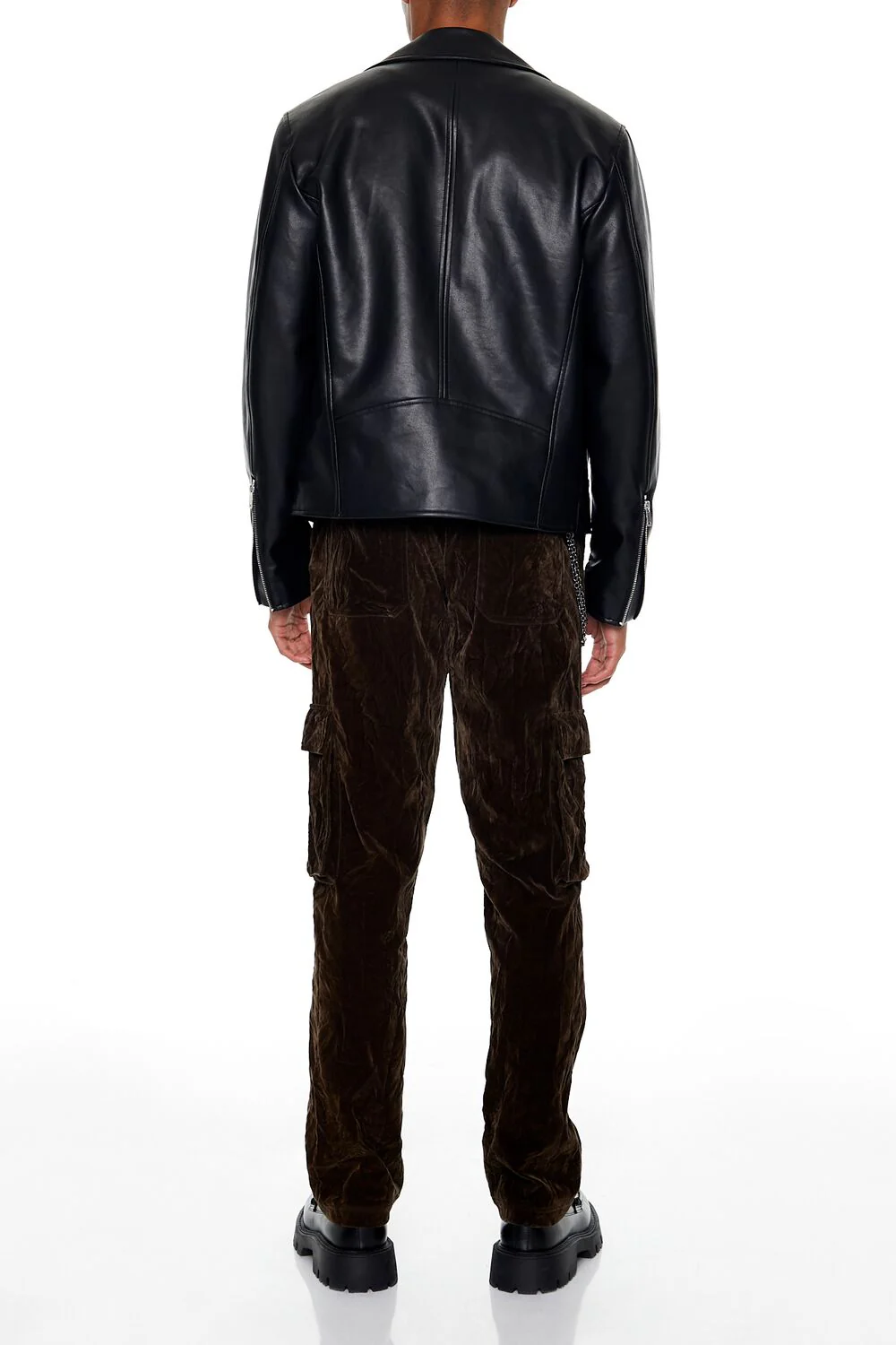 Velvet Wallet Chain Cargo Pants - Image 9