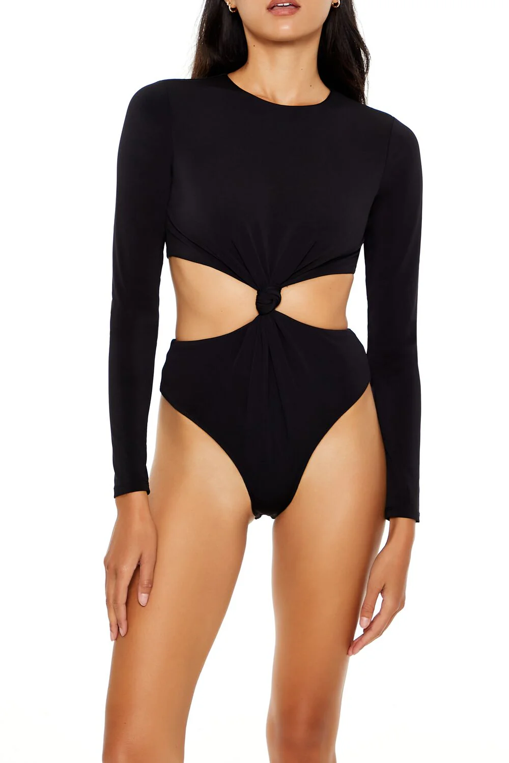 Knotted Cutout Bodysuit - Image 2