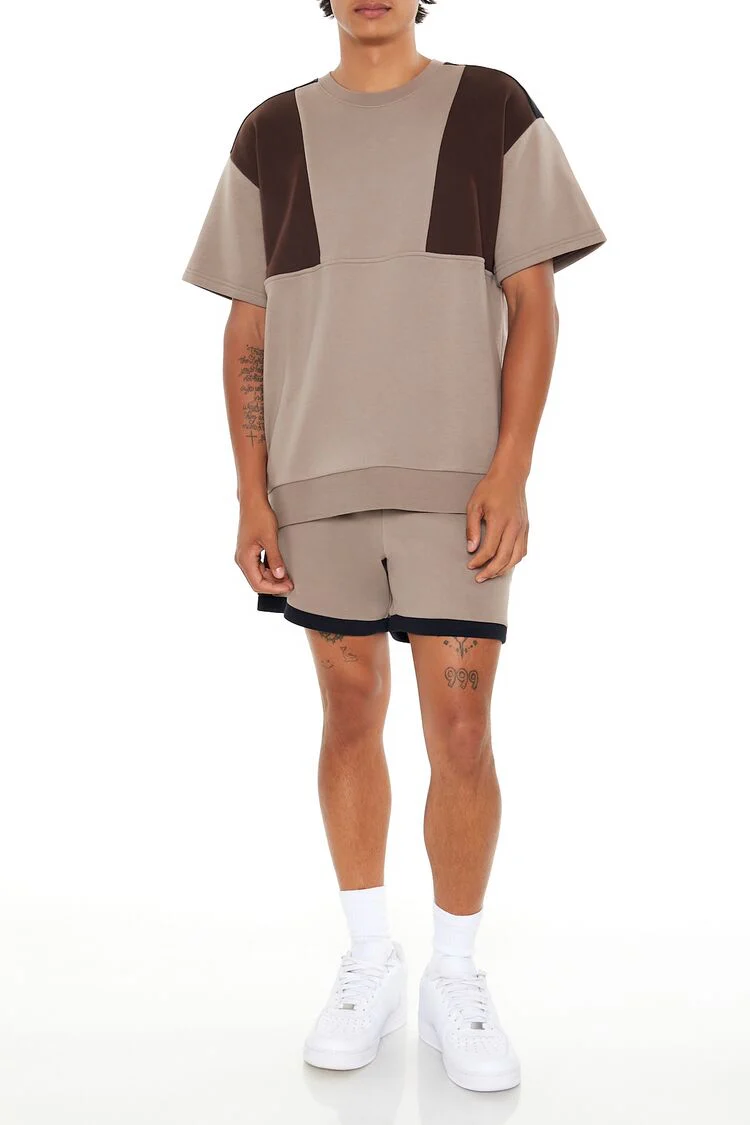 French Terry Colorblock Tee - Image 2