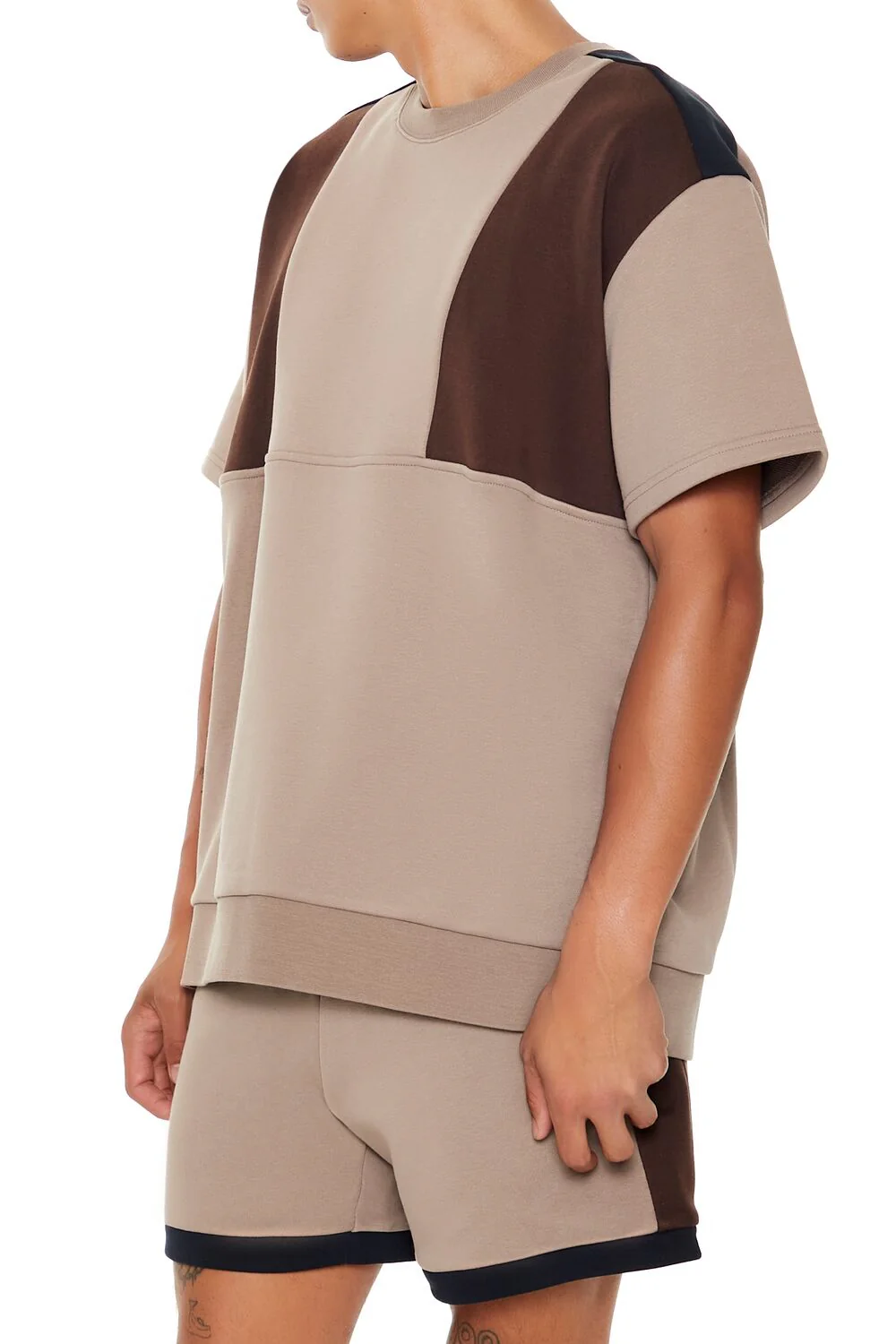 French Terry Colorblock Tee - Image 3