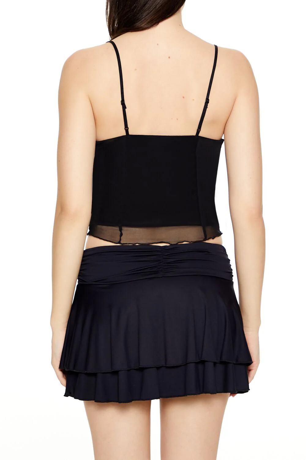 Bustier Bow Lace-Trim Cami - Image 5