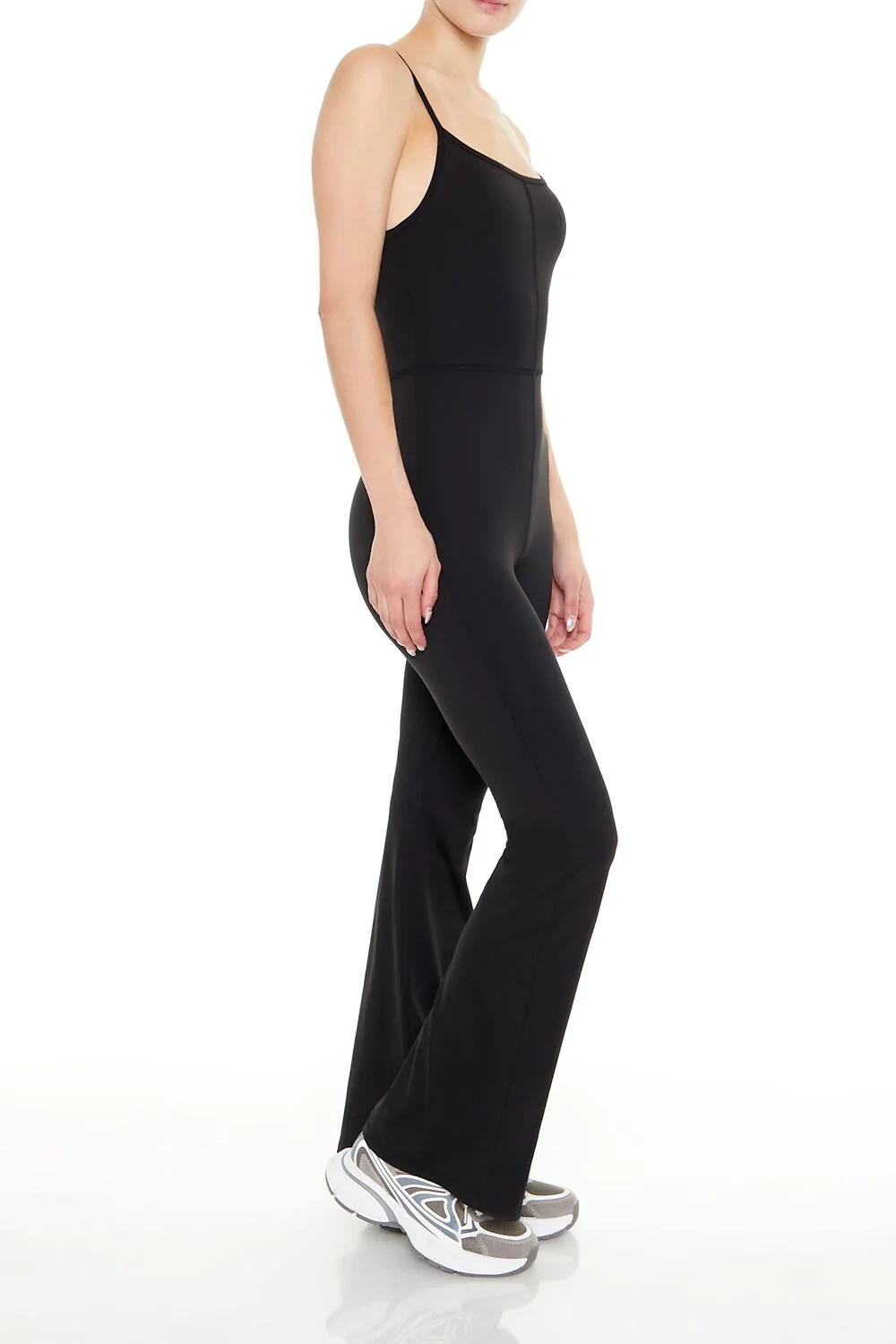 Fitted Flare Cami Jumpsuit - Image 3