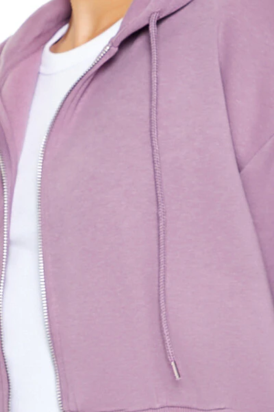Fleece Zip-Up Hoodie - Image 3