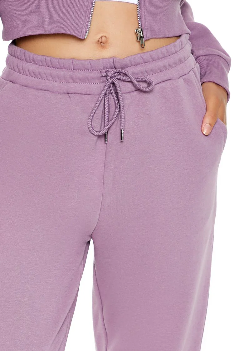 Drawstring Fleece Joggers - Image 10