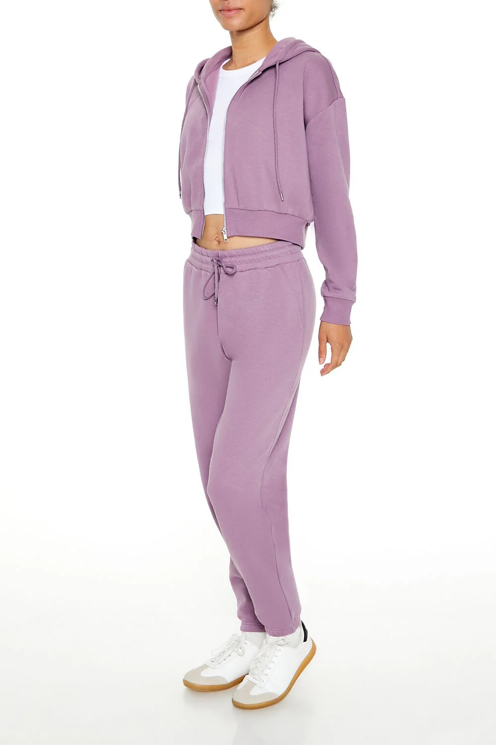 Drawstring Fleece Joggers - Image 8
