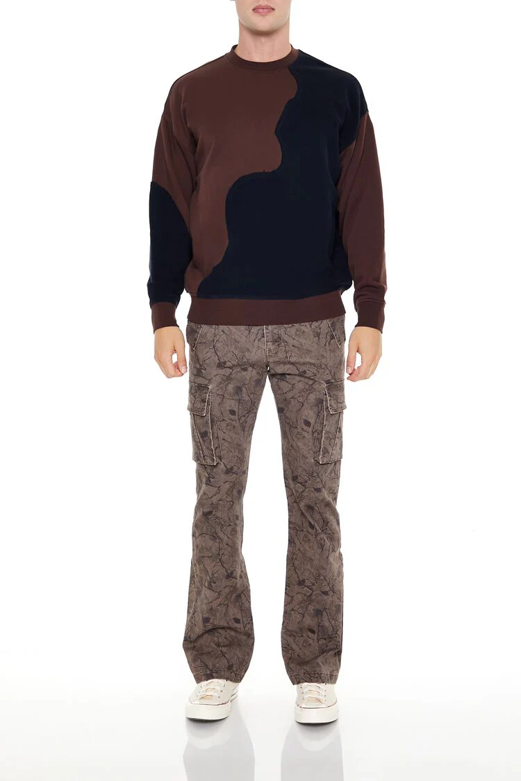 Colorblock Pullover Sweatshirt - Image 2