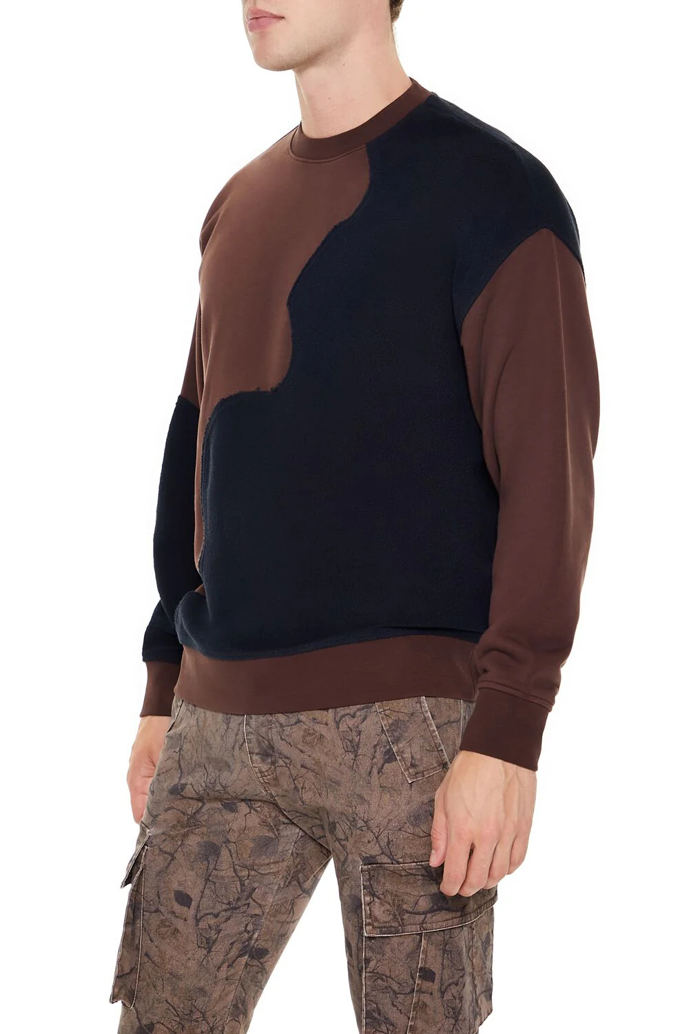 Colorblock Pullover Sweatshirt - Image 3