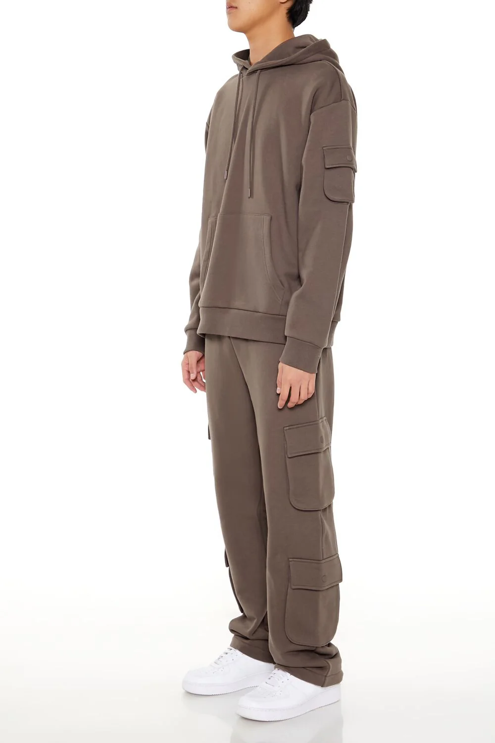 French Terry Cargo Pockets Joggers - Image 3
