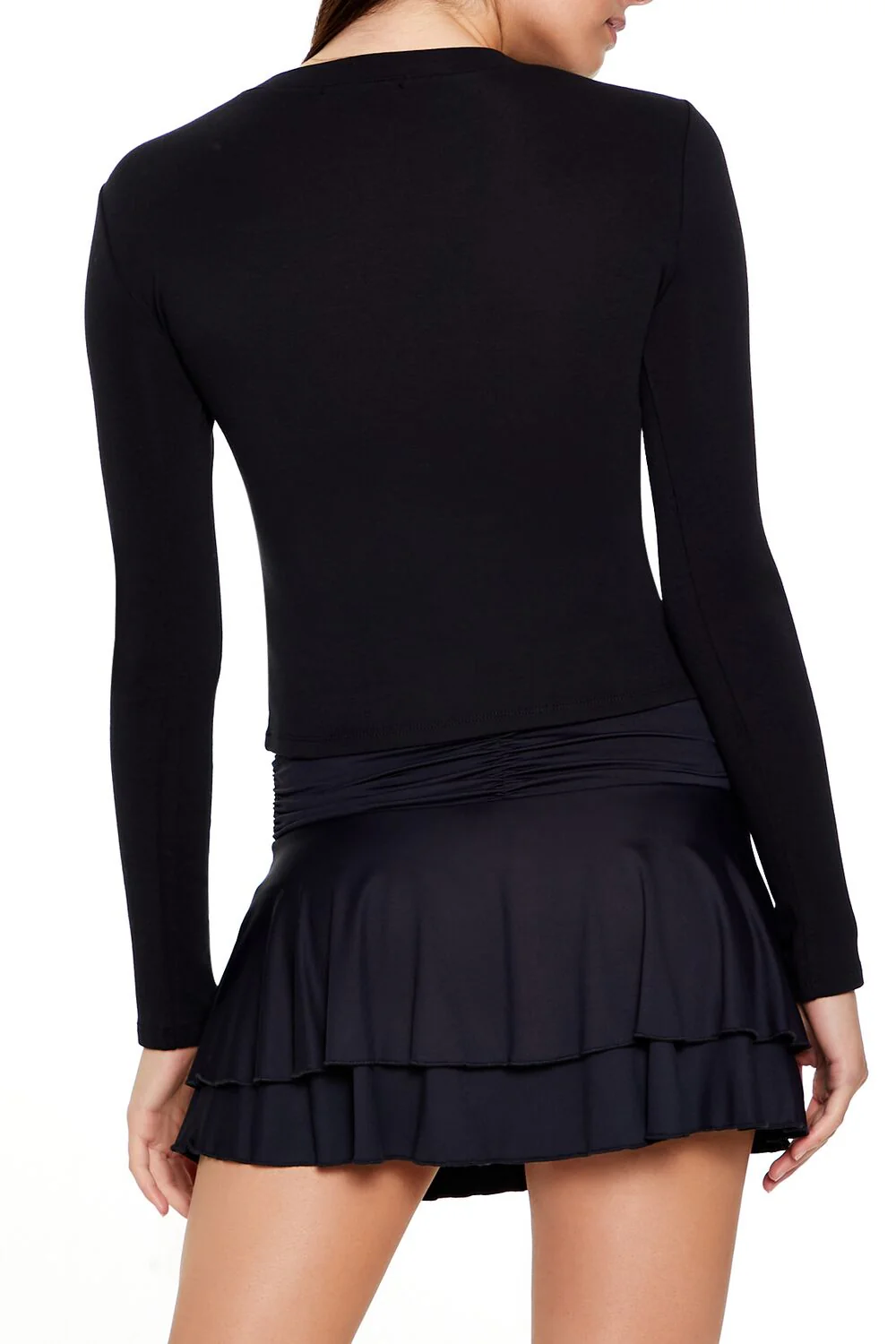 Snap-Button Long-Sleeve Top - Image 5