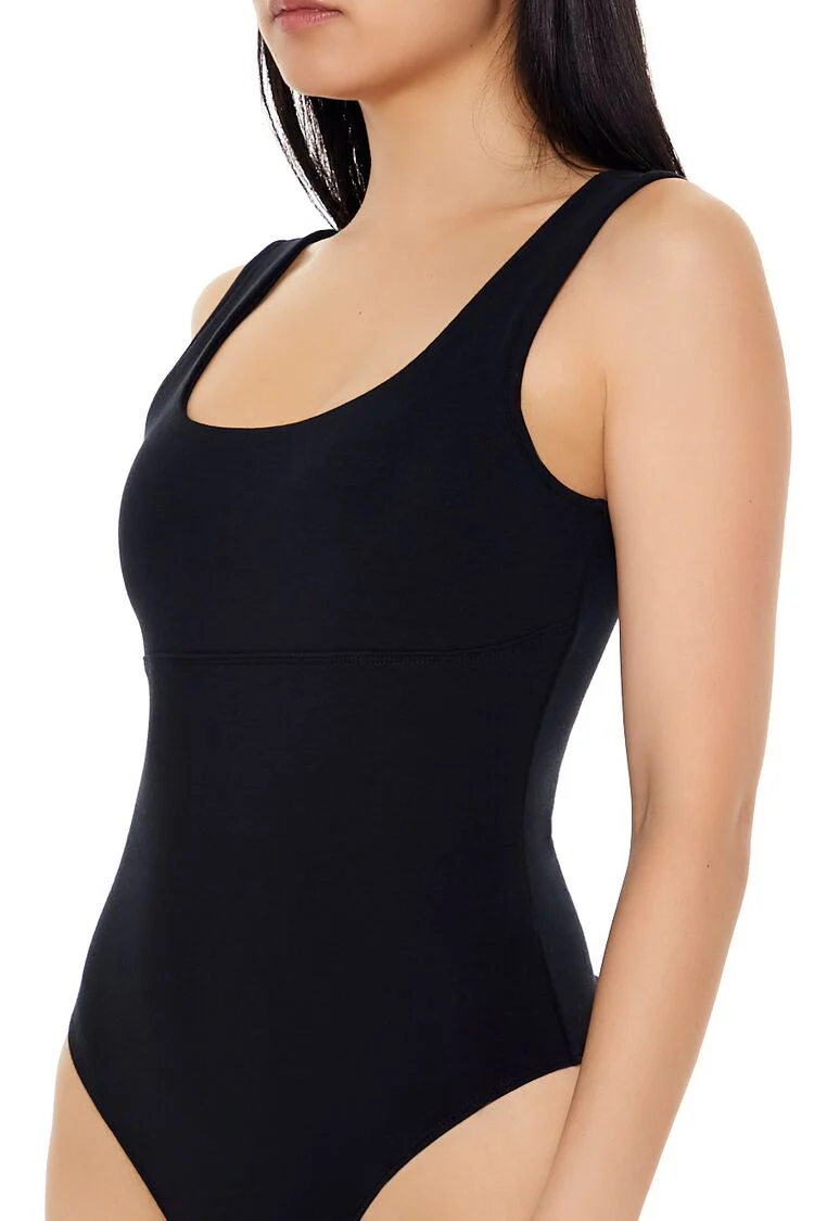 Square-Neck Tank Bodysuit - Image 3