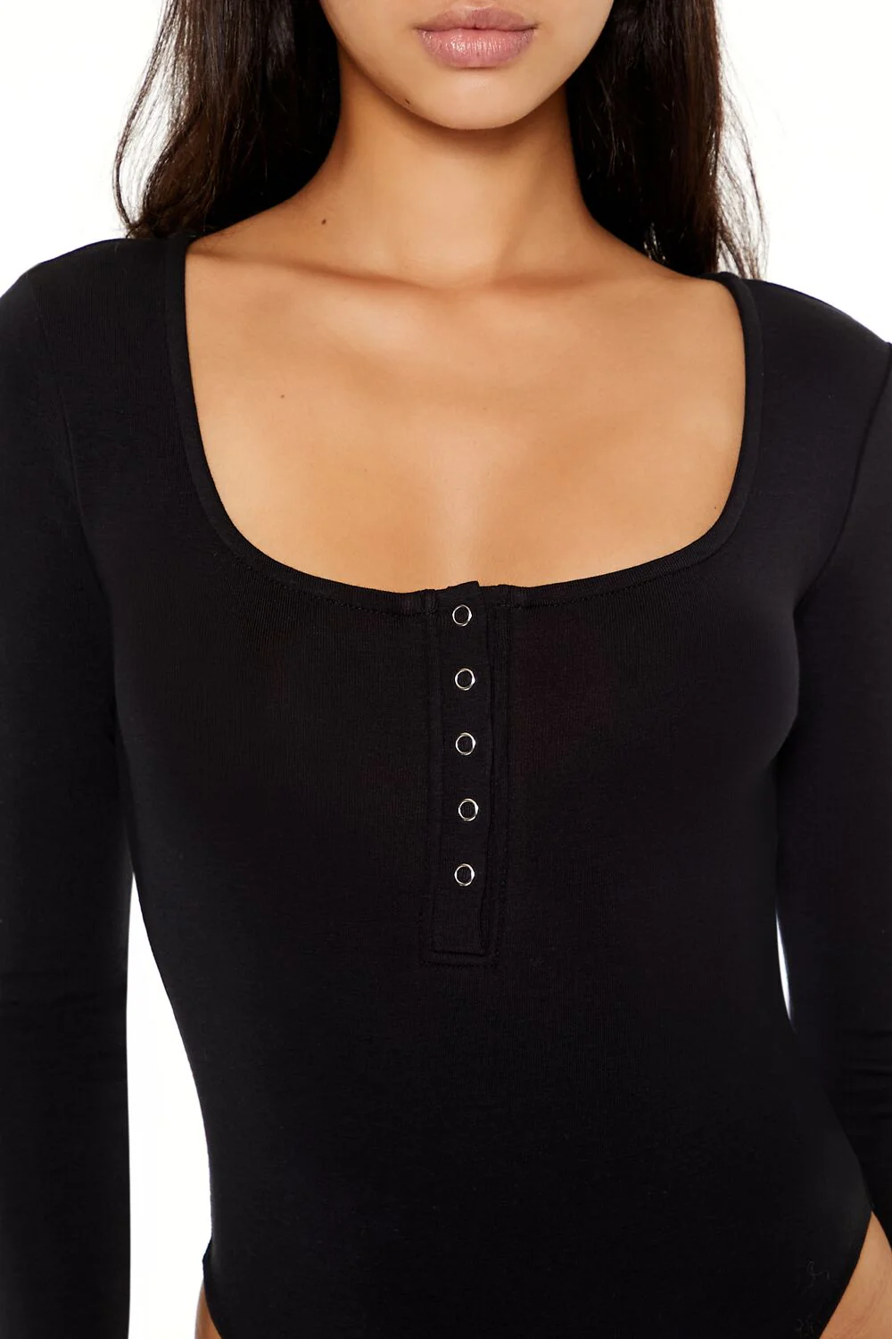 Henley Thong Bodysuit - Image 3