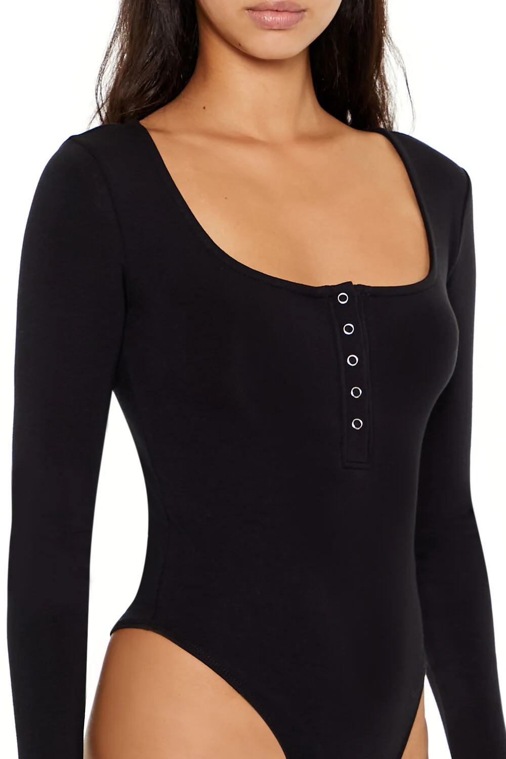 Henley Thong Bodysuit - Image 4