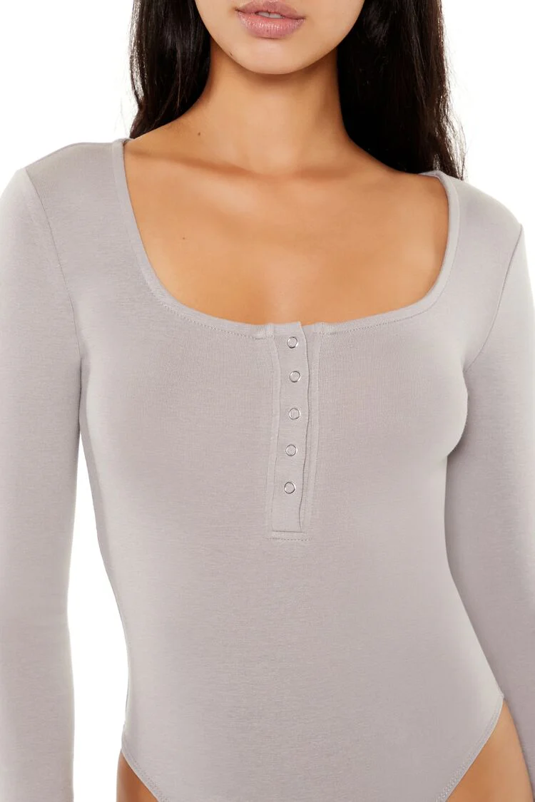 Henley Thong Bodysuit - Image 8