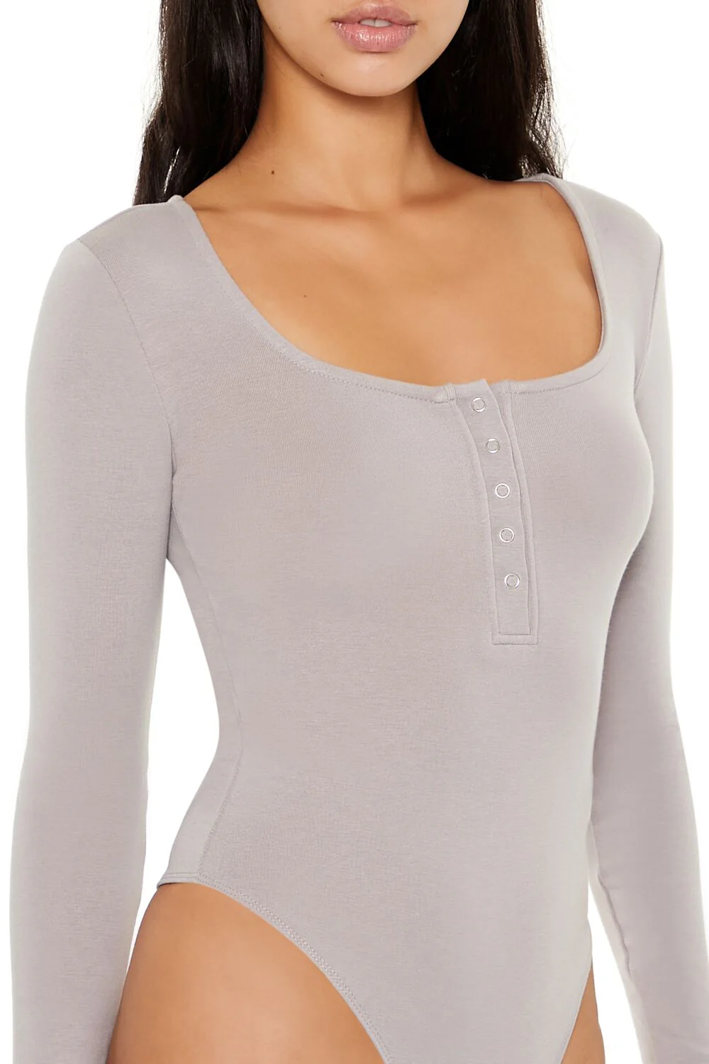 Henley Thong Bodysuit - Image 9