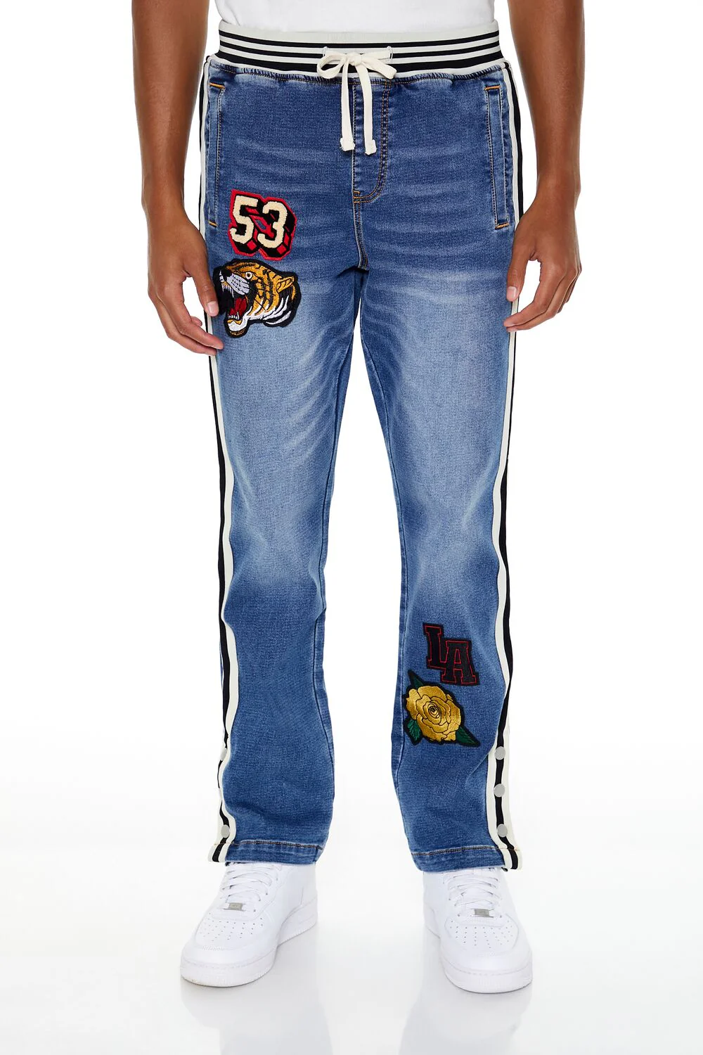 Patch Slim-Fit Jeans - Image 2
