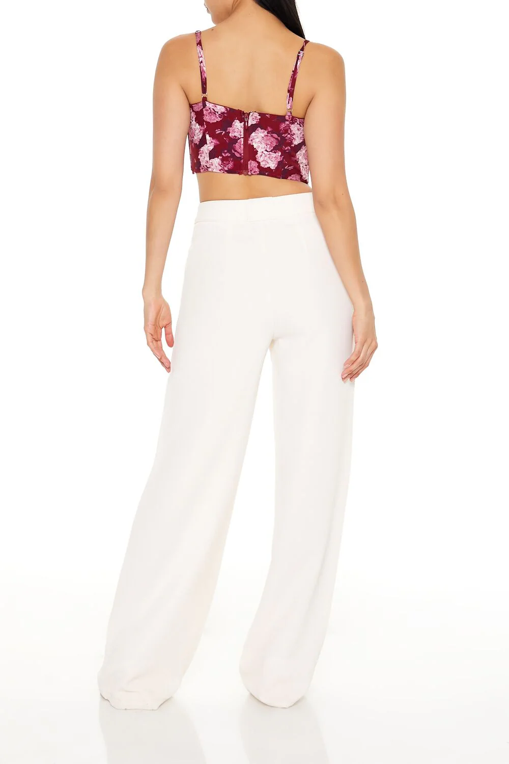 High-Rise Wide-Leg Trouser Pants - Image 4