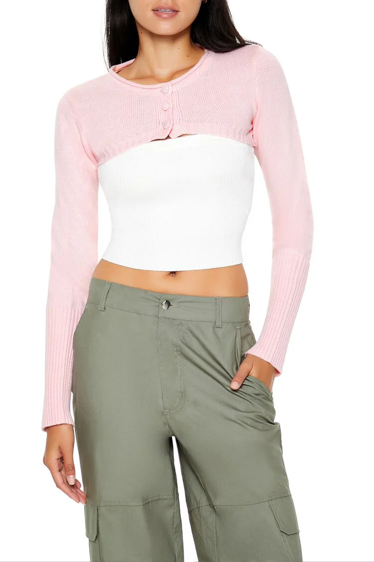 Cardigan Shrug Sweater - Image 6