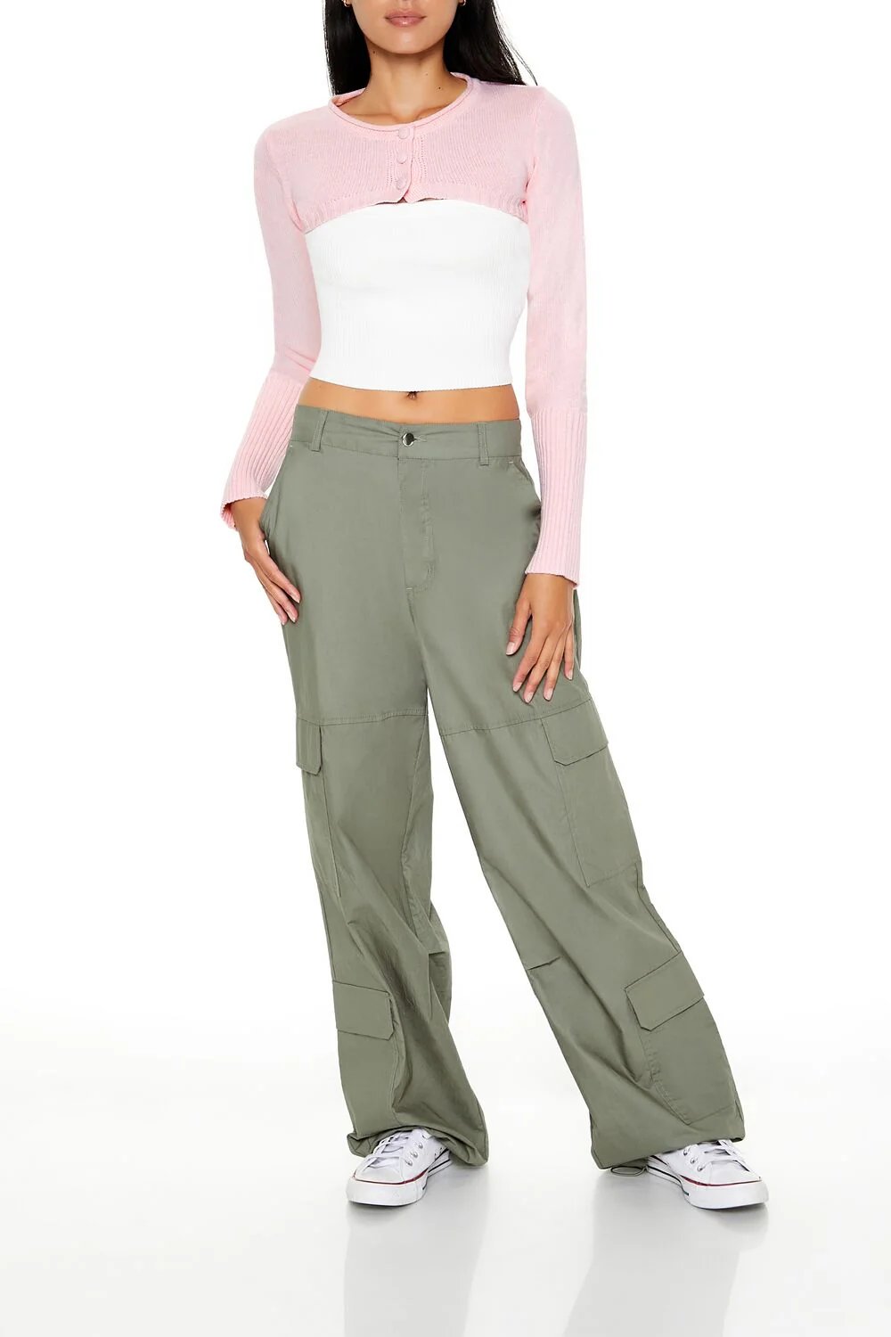 Cardigan Shrug Sweater - Image 7