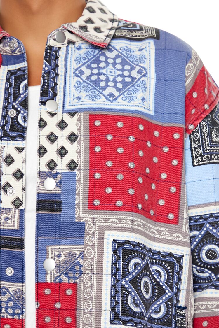 Patchwork Denim Jacket - Image 5